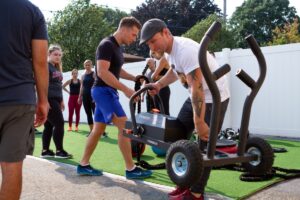 outdoor boot camp fitness training in Chicago, IL